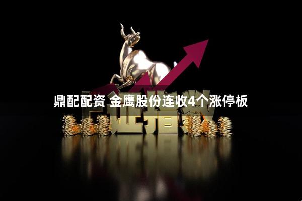 鼎配配资 金鹰股份连收4个涨停板