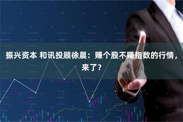 振兴资本 和讯投顾徐晨：赚个股不赚指数的行情，来了？
